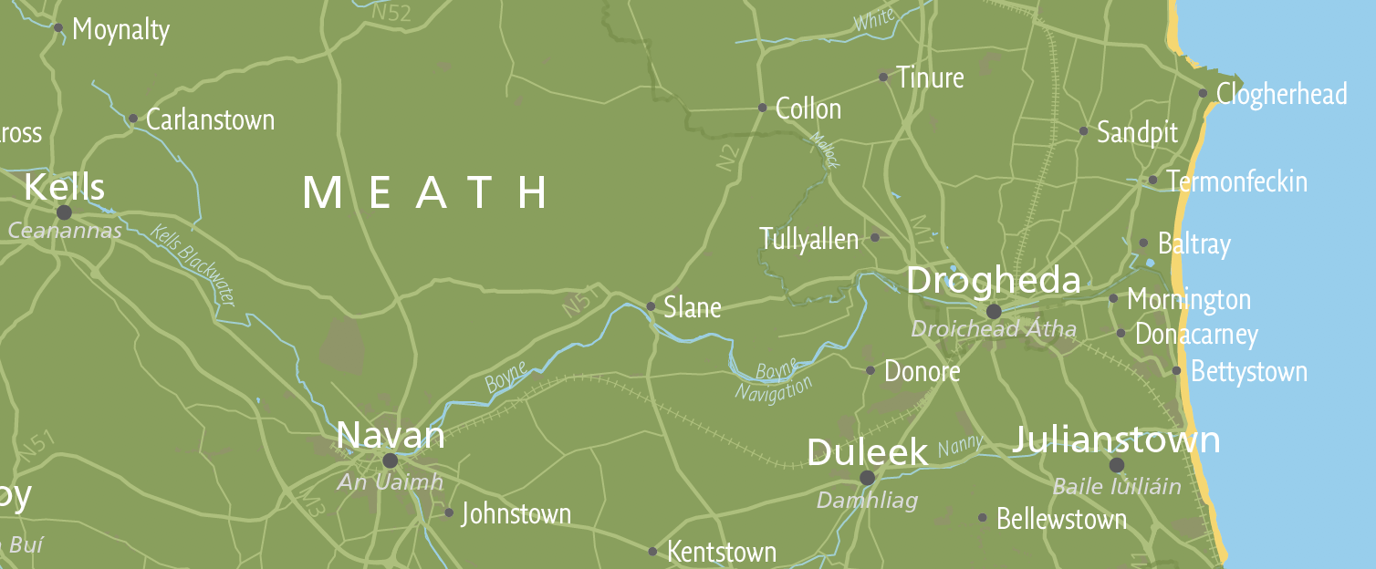Ireland map v3 Drogheda example