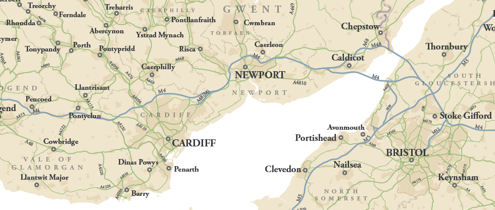 Map of UK detail 5