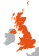 UK outline map preview