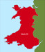Wales outline map preview