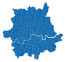 Map of London postcodes preview