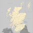 Political map of Scotland preview