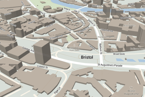 3d exploratory map
