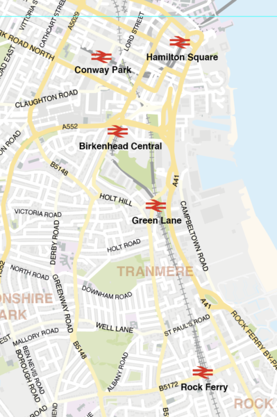 Birkenhead map detaile example