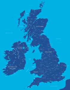 Britain rivers map