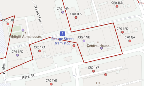 CR dynamic postcodes detail