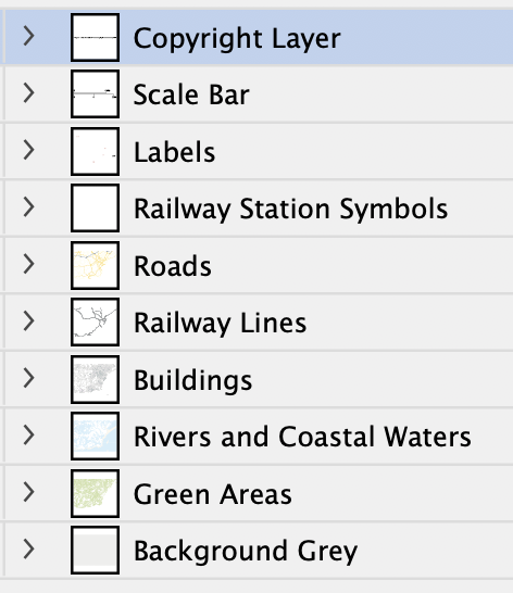 Vector layers