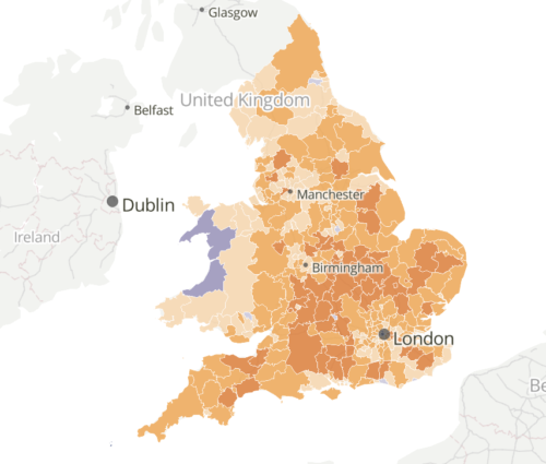 Census 2021 map example