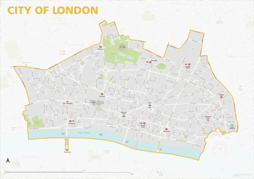 City of London map (preview image)