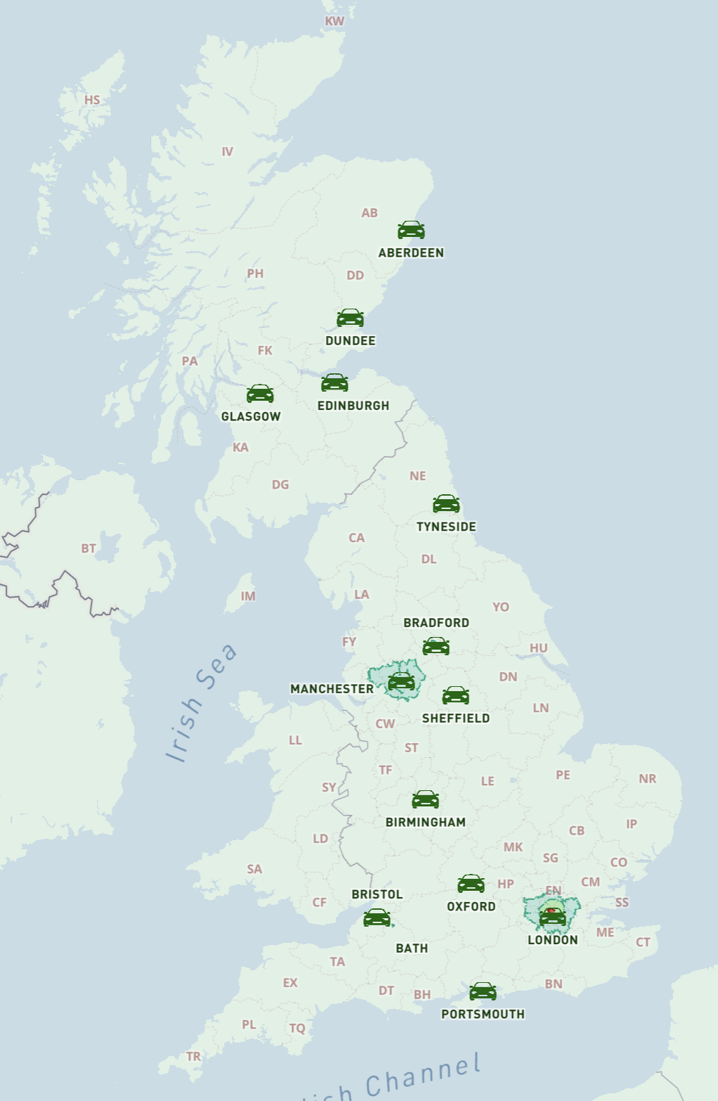 Where will Clean Air Zones be located and what exactly are they?