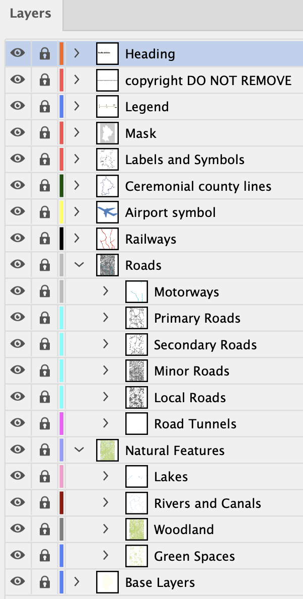 Vector layers