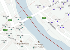 Map of DG postcode districts – Dumfries – Maproom