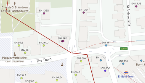 EN dynamic postcodes detail