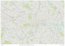 Maps of London - royalty free editable vector maps - Maproom