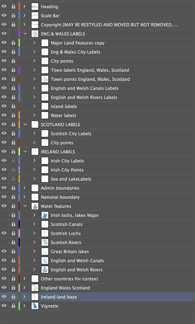Vector layers