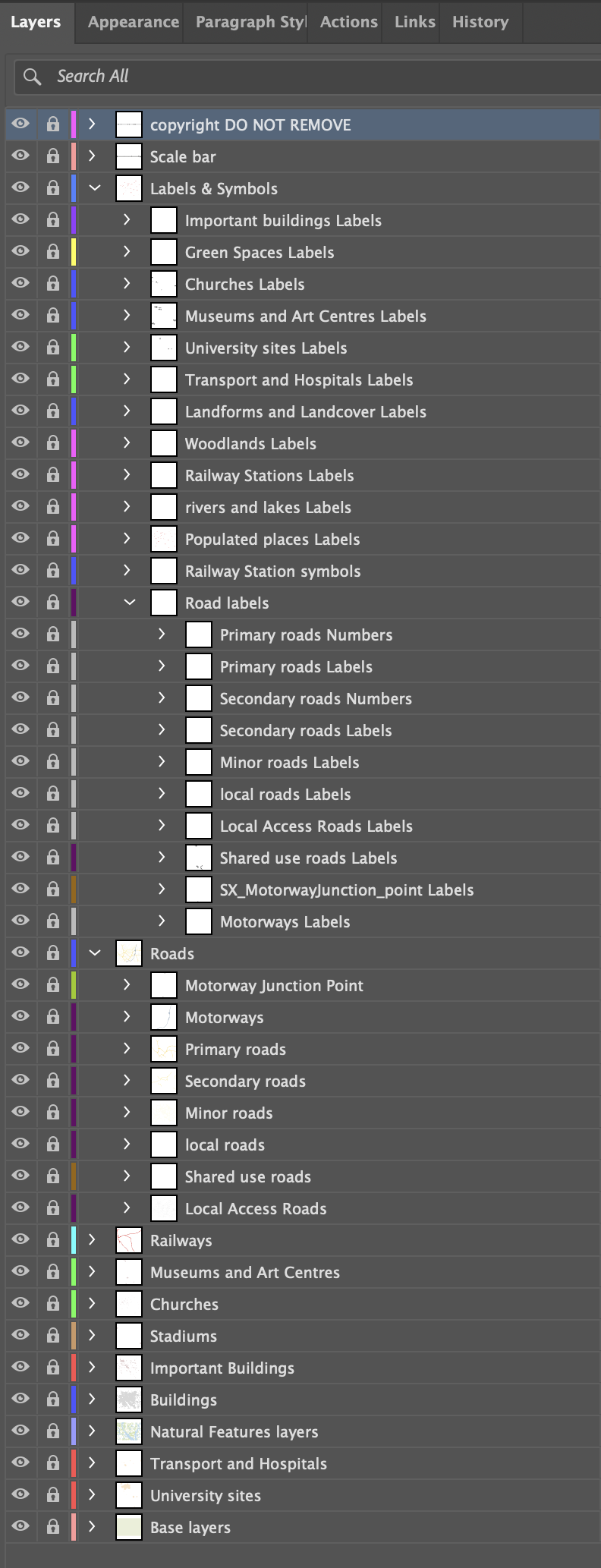 Vector layers