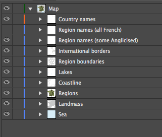 Vector layers