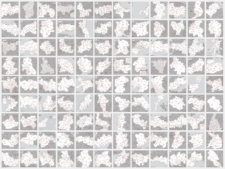 Full set postcode maps for easy printing