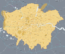 Editable map of Greater London preview