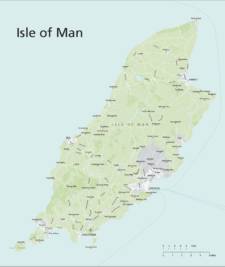 Isle of Man map preview