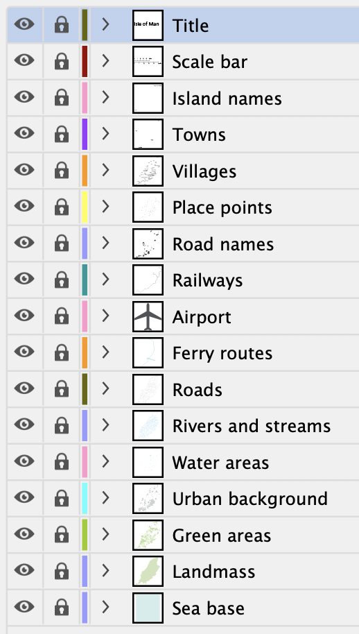 Vector layers