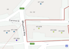 Map of KT postcode districts – Kingston-upon-Thames – Maproom