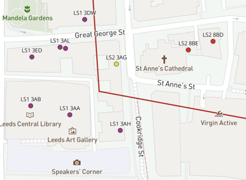 LS dynamic postcodes detail