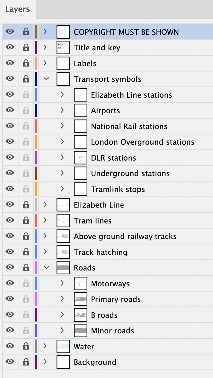 Vector layers