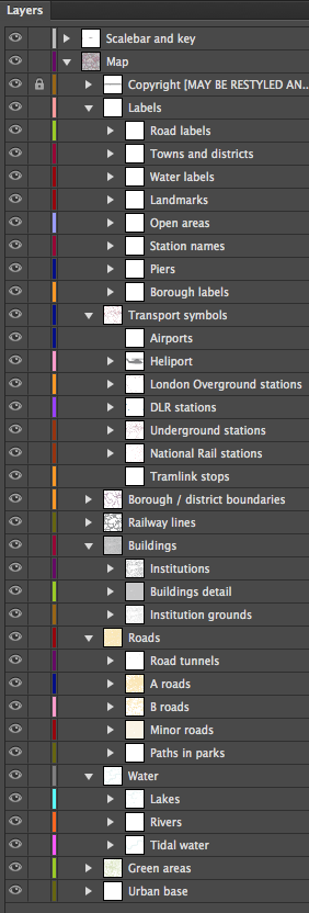 Vector layers