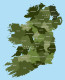 Ireland counties map preview
