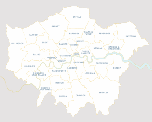 Greater London's boroughs
