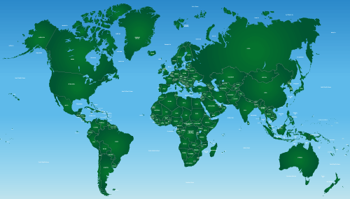Maproom World Map 6