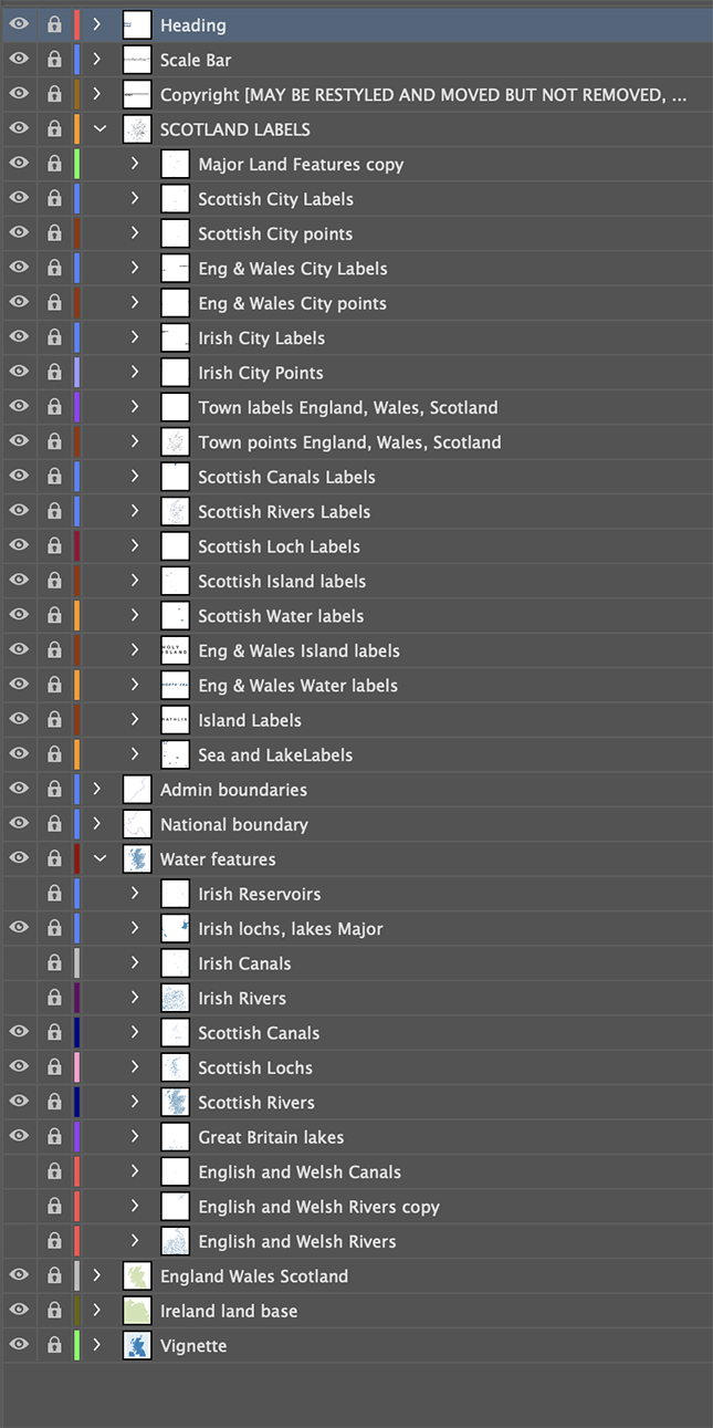 Vector layers
