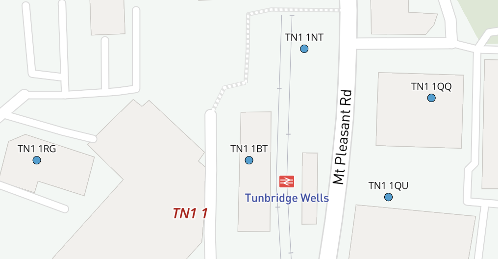TN dynamic postcodes detail