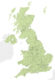 UK postcode districts with towns and roads preview 2 preview
