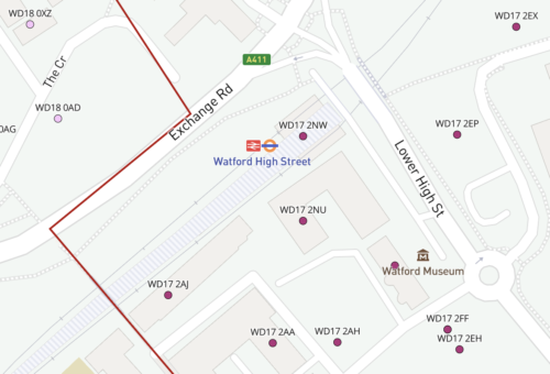 WD dynamic postcodes detail