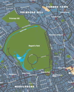 styling example of London map